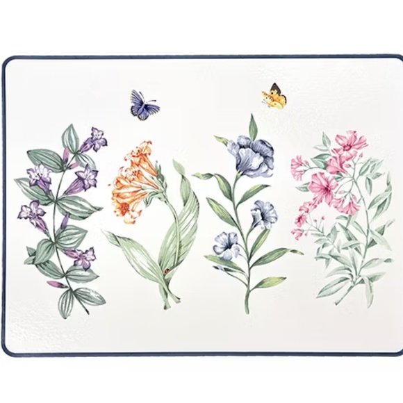 Lenox Butterfly Meadow Corkboard Placemat - Set of 4 - Picture 1 of 4
